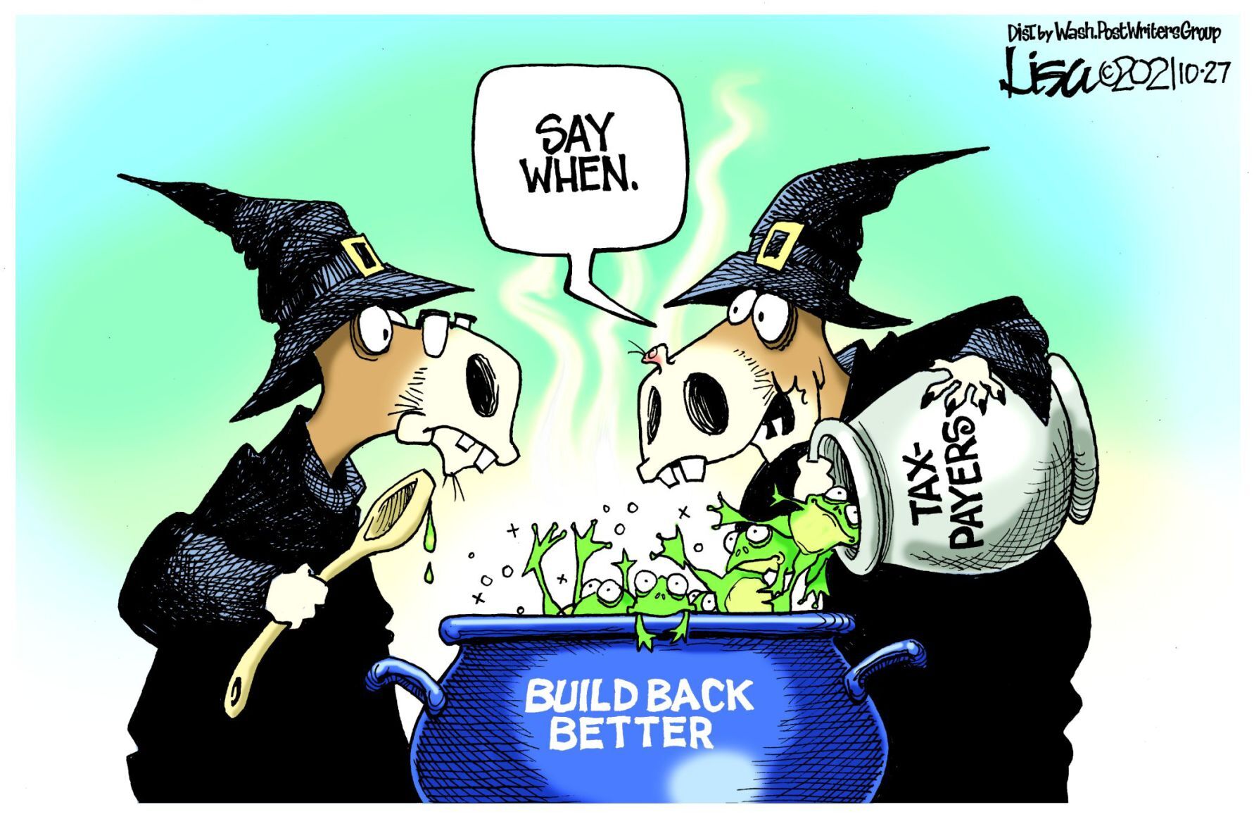 Lisa Benson cartoon